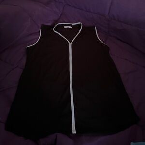 Calvin Klein Black Sleeveless Top